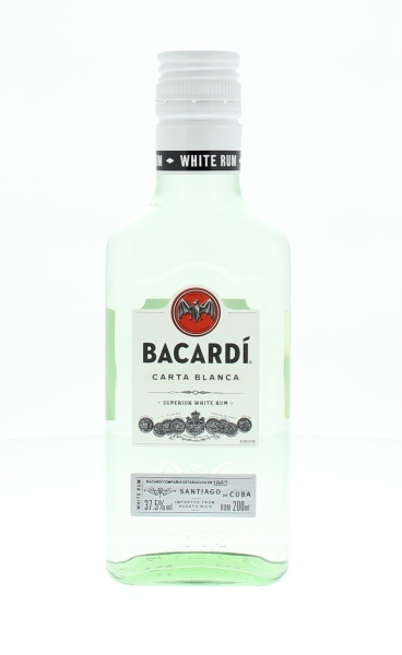 Image sur Bacardi Carta Blanca 37.5° 0.2L